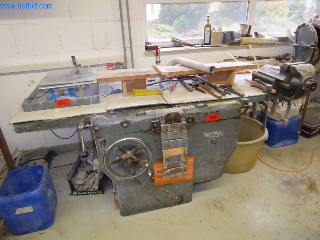 Used Weba Hobelmaschine for Sale (Auction Premium) | NetBid Industrial Auctions