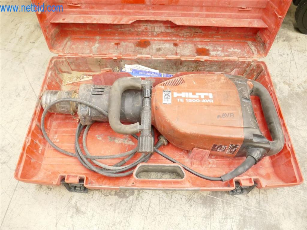 Used Hilti TE 1500-AVR Demolition hammer for Sale (Auction Premium) | NetBid Slovenija