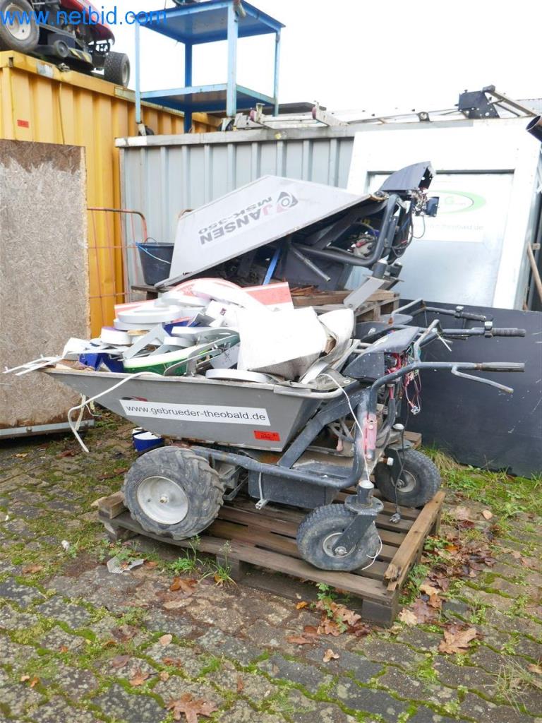 Used Jansen 3 Motorized wheelbarrow for Sale (Auction Premium) | NetBid Slovenija