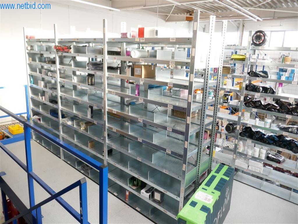 Used Meta System META CLIP Geschossanlage Storage racking system for ...