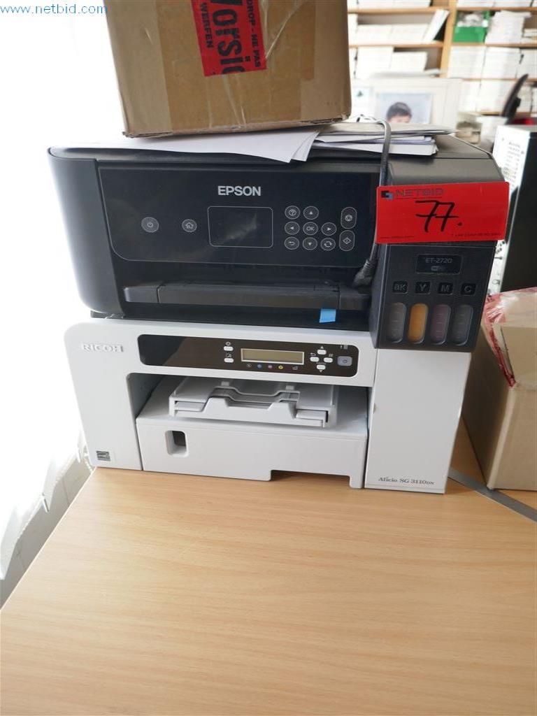 Used Epson ET-2720 Inkjet printer for Sale (Auction Premium) | NetBid Slovenija