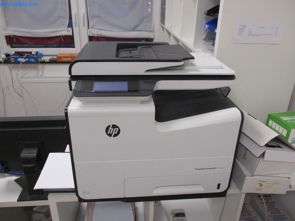 Used HP Pagewide Managed MFP P57750dw Multifunction printer for Sale  (Auction Premium) | NetBid Industrial Auctions