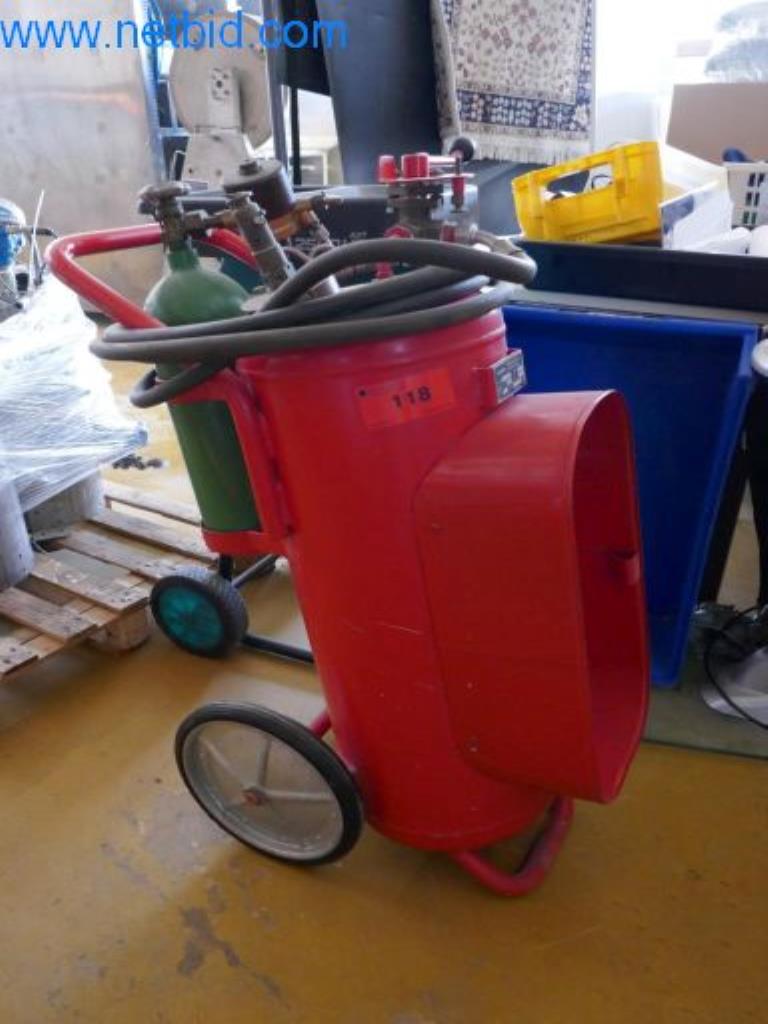 Used Wintrich & Co. 50 kg ABC-Pulver/P50Sp-Löscher Mobile fire extinguisher for Sale (Online Auction) | NetBid Industrial Auctions