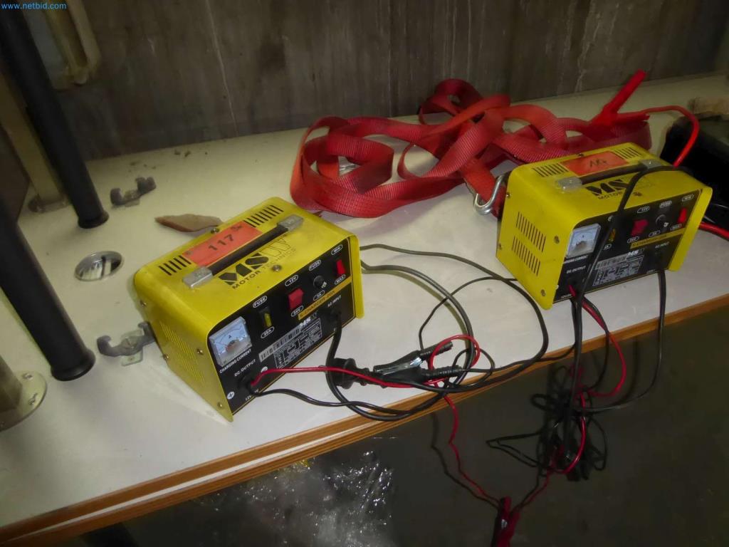 Used MSW S-Charger-20A 2 Battery chargers for Sale (Auction Premium) | NetBid Industrial Auctions