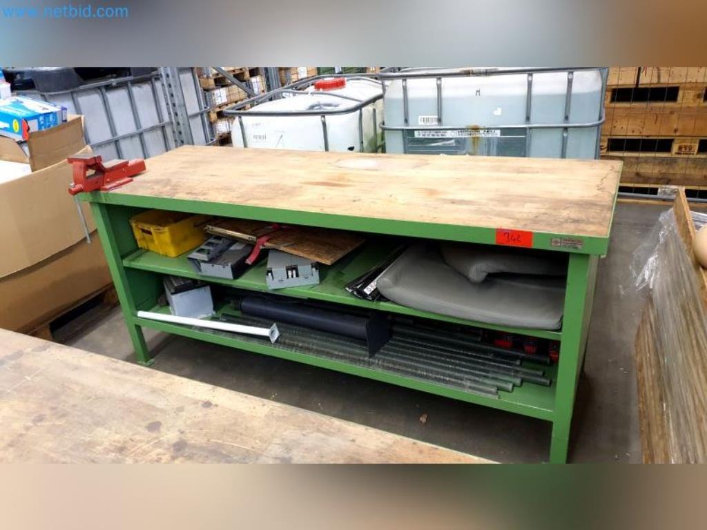Used Haneu 3 Workbenches for Sale (Auction Premium) | NetBid Industrial Auctions