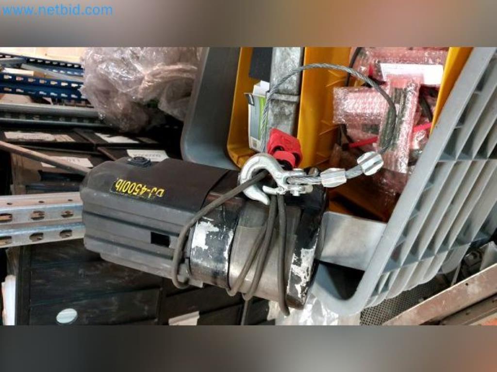Used DJ-4500LB Electric wire rope hoist for Sale (Auction Premium) | NetBid Industrial Auctions