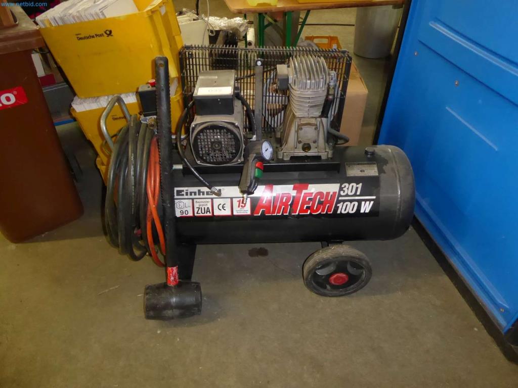 Used Einhell Airtec 301/100W Piston compressor for Sale (Auction Premium) | NetBid Industrial Auctions