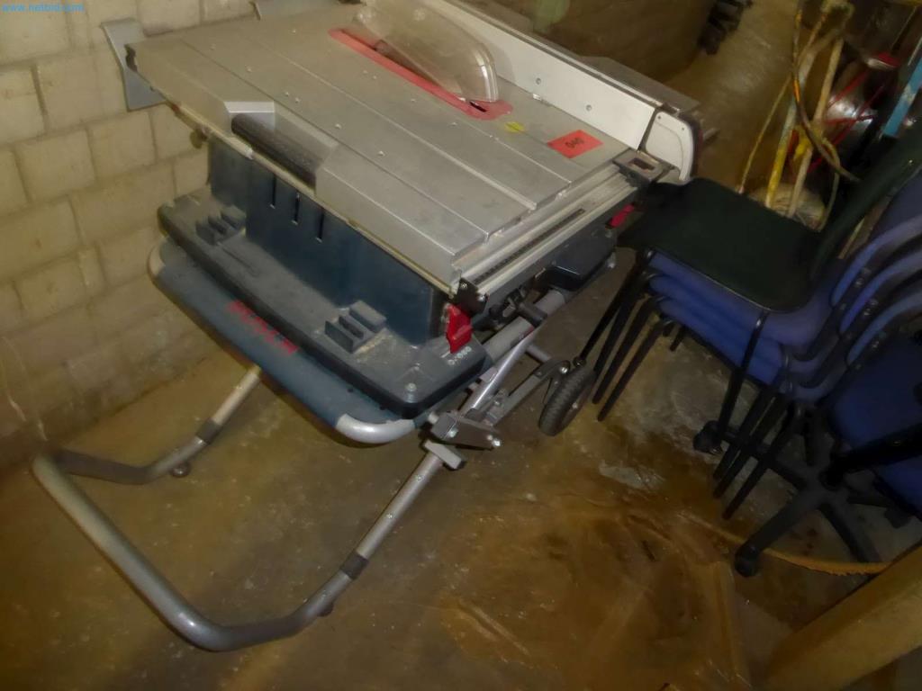Used Bosch GTS10XC Professional Circular table saw for Sale (Auction Premium) | NetBid Industrial Auctions