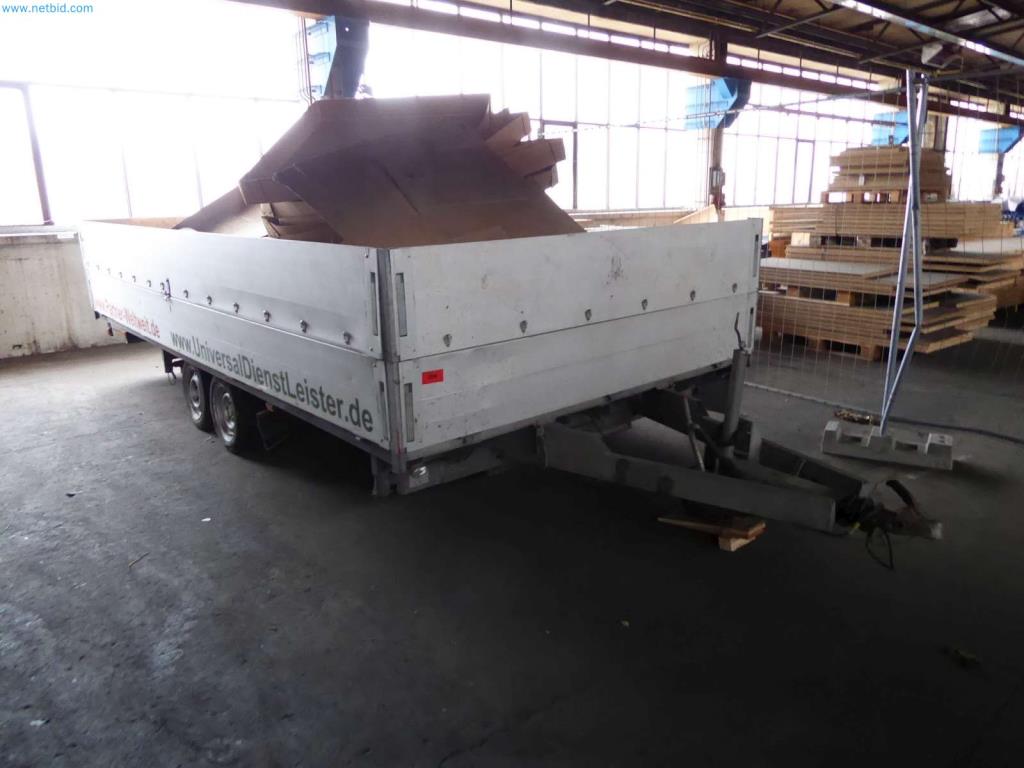 Used Ruku Anhänger GmbH Tandem trailer for Sale (Auction Premium) | NetBid Industrial Auctions