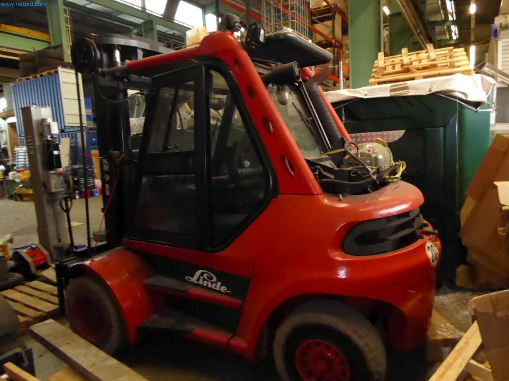 Used Linde H60T-03 LPG forklift truck for Sale (Auction Premium) | NetBid Industrial Auctions