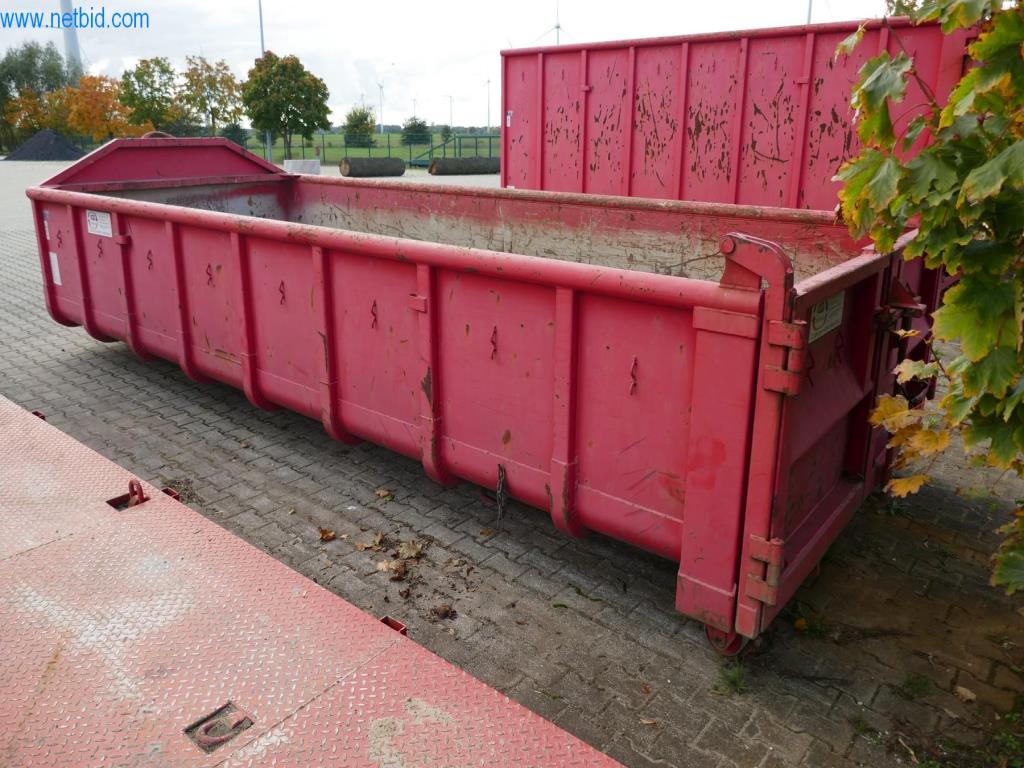 Used POL AB Hook-type roll-off container for Sale (Auction Premium) | NetBid Industrial Auctions