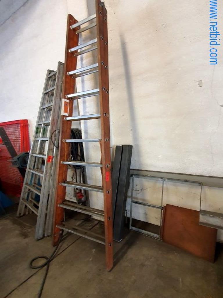 Used Layher Wooden trestle ladder for Sale (Trading Premium) | NetBid Slovenija