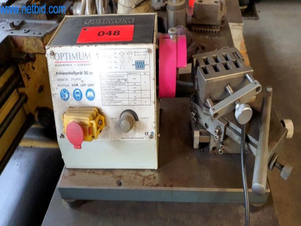 Used Optimum DG20 Drill grinder for Sale (Trading Premium) | NetBid Slovenija