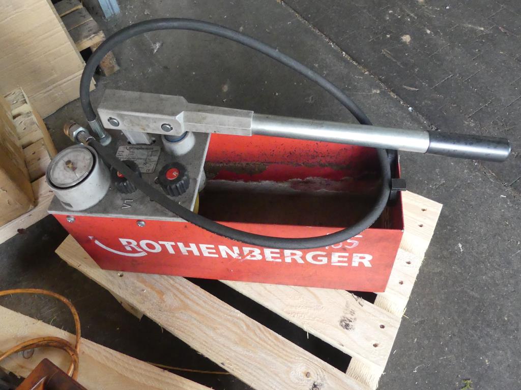 Used Rothenberger RP 50-S Test pump for Sale (Auction Premium) | NetBid Slovenija