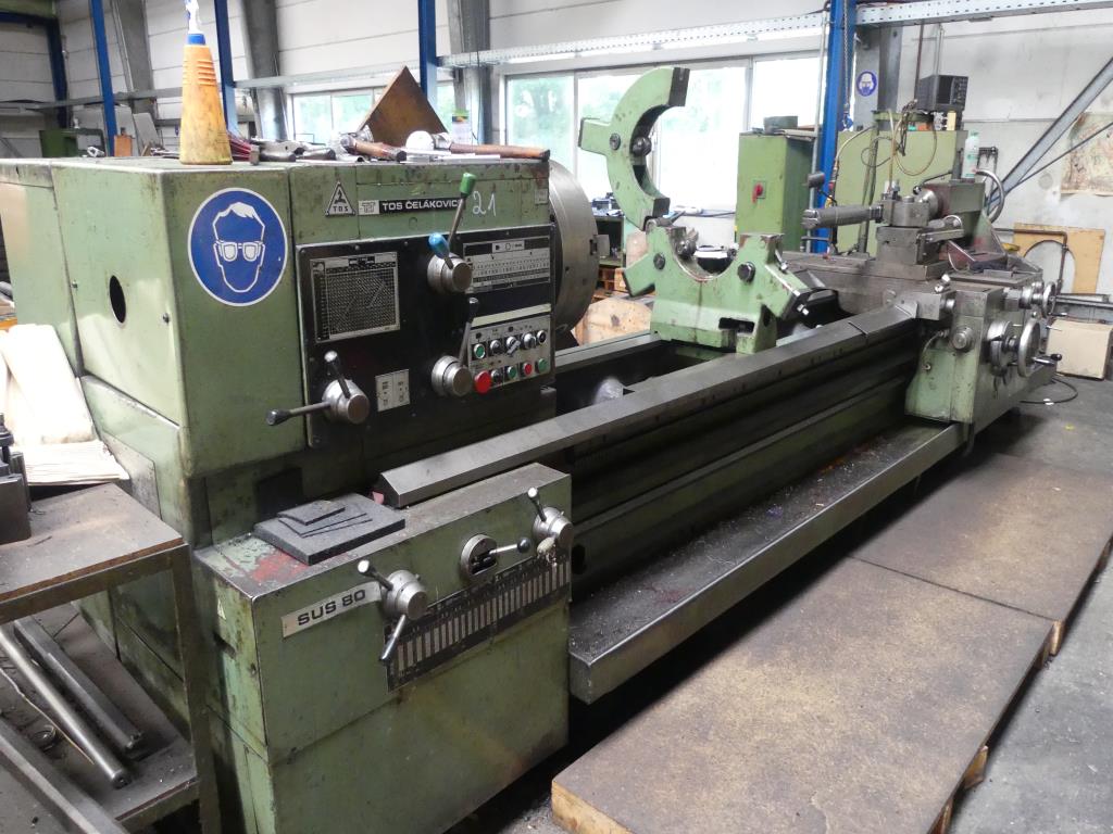 Used TOS Celákovice SUS 80 L & Z Lathe for Sale (Auction Premium) | NetBid Slovenija