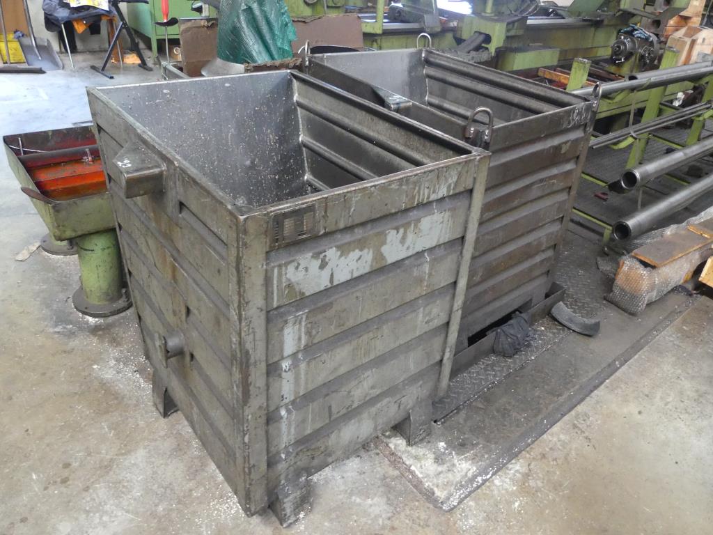 2 Stk. Spänecontainer gebraucht kaufen (Auction Premium) | NetBid Industrie-Auktionen