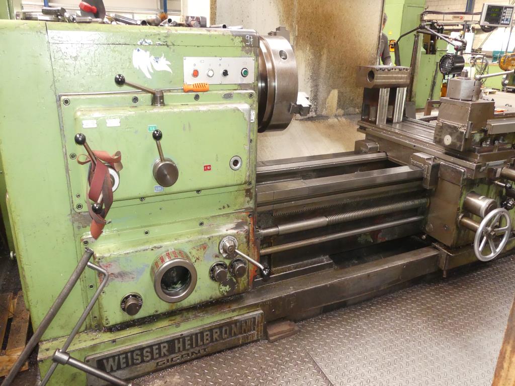 Used Weisser Heilbronn Gigant Lathe for Sale (Online Auction) | NetBid Slovenija