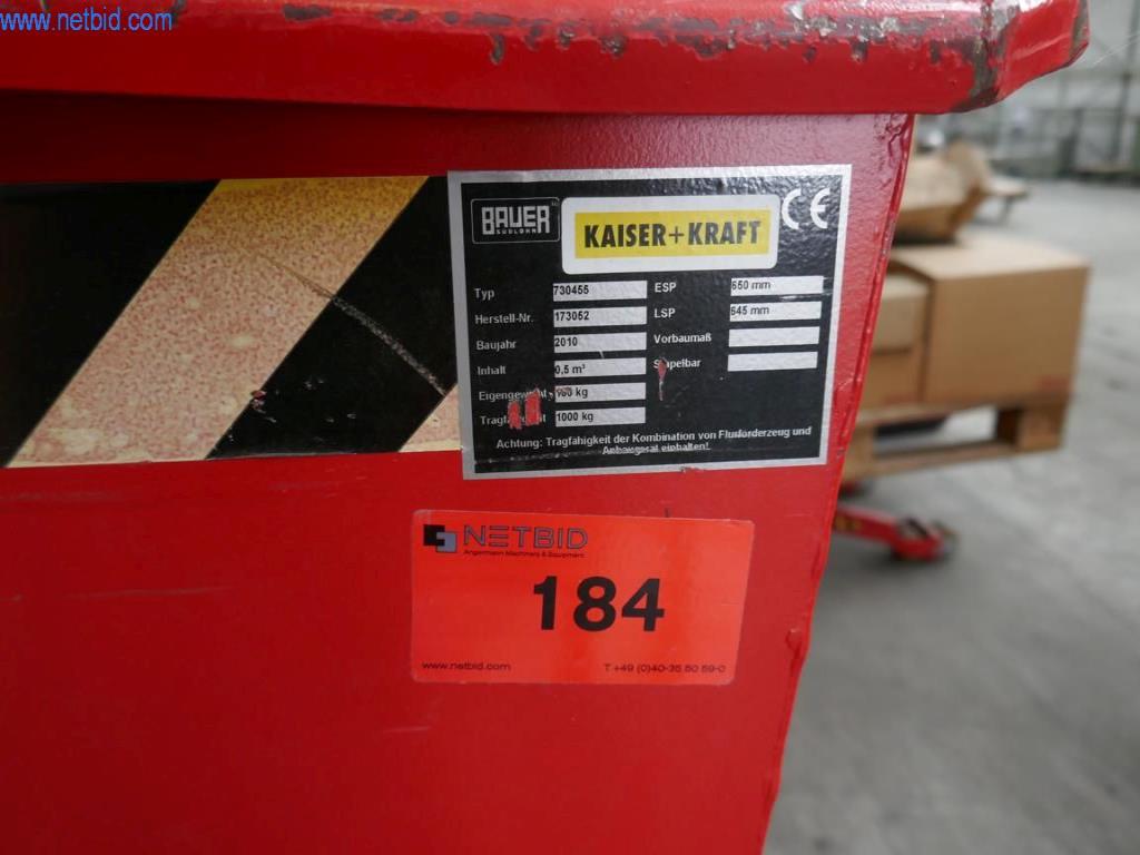 Used Bauer 730455 Tipping container for Sale (Auction Premium) | NetBid Industrial Auctions
