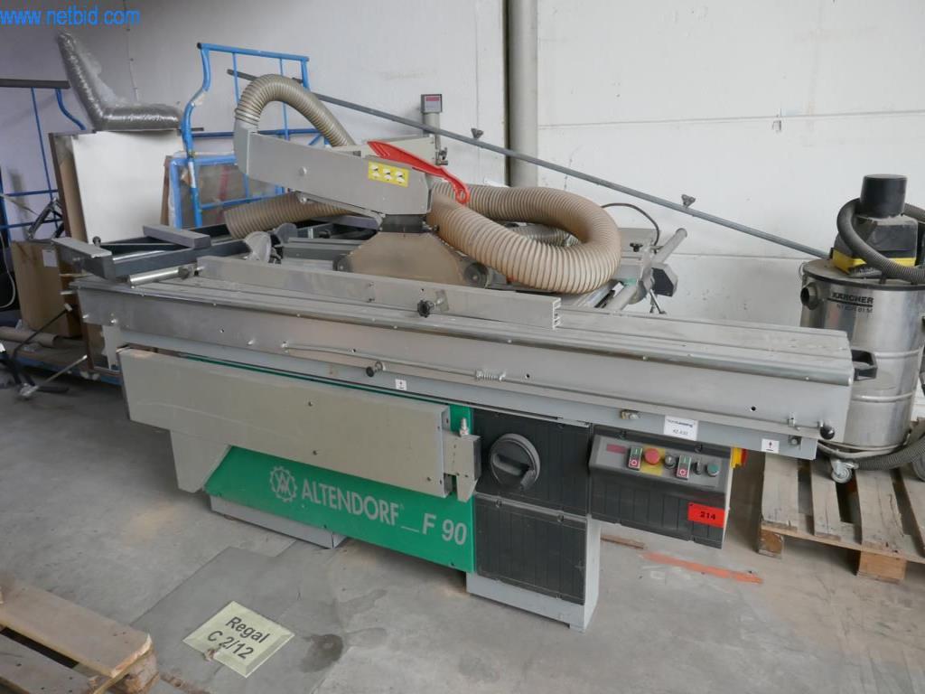 Used Altendorf F90 Circular saw for Sale (Auction Premium) | NetBid Industrial Auctions