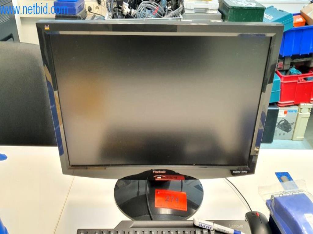 Used ViewSonic 24" monitor for Sale (Auction Premium) | NetBid Industrial Auctions