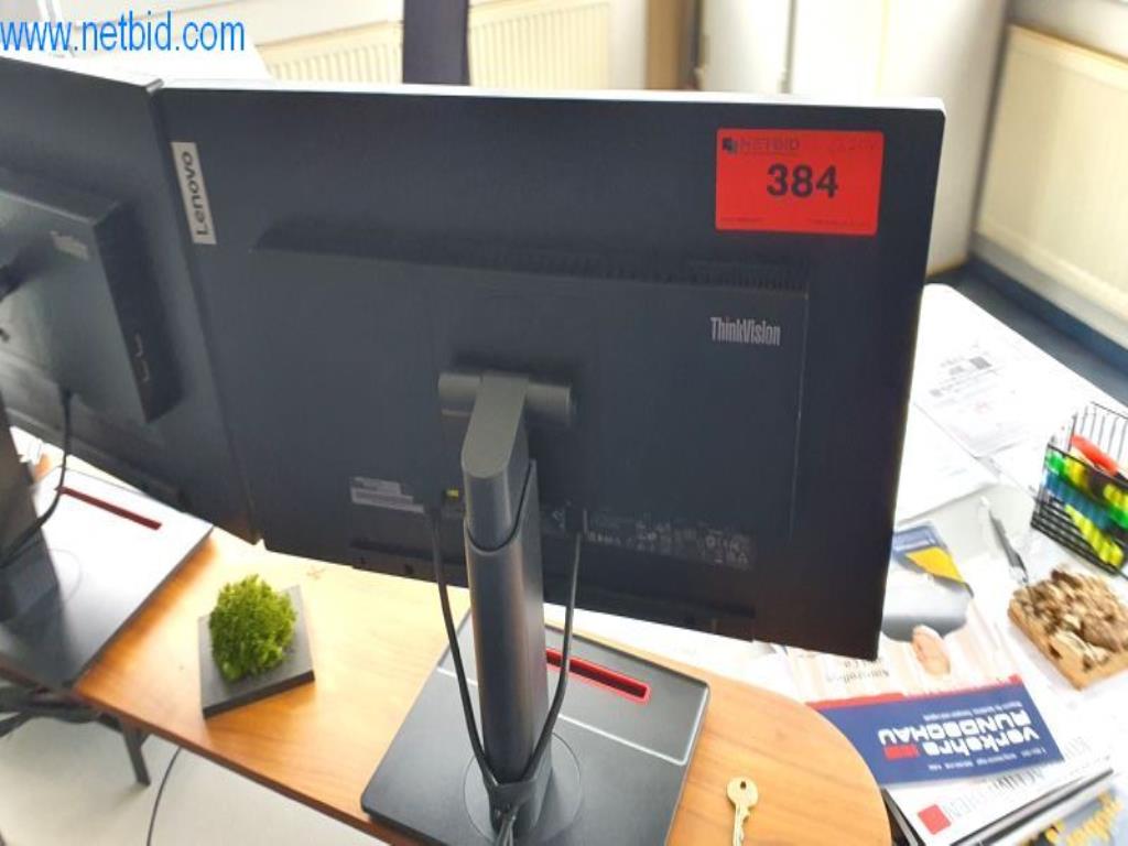 Used Lenovo 20 22-/24" monitors for Sale (Auction Premium) | NetBid Industrial Auctions