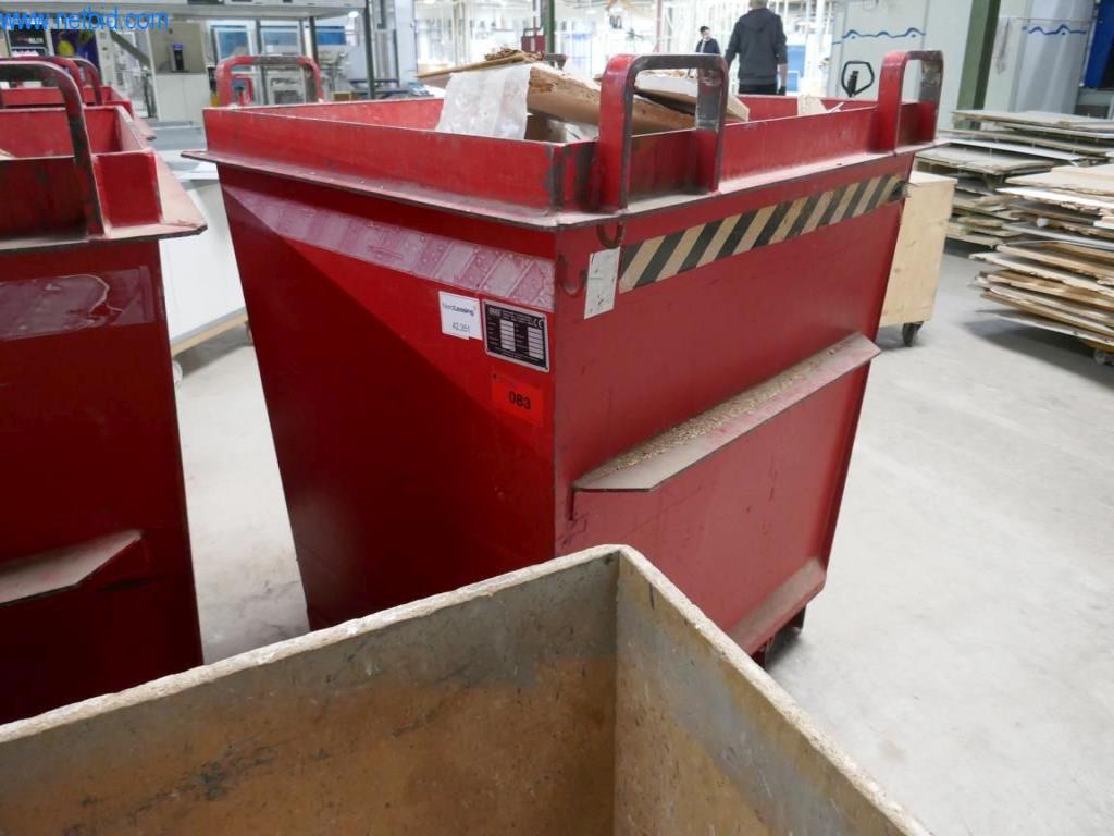 Used Bauer BKB1000 Chip container for Sale (Auction Premium) | NetBid Industrial Auctions