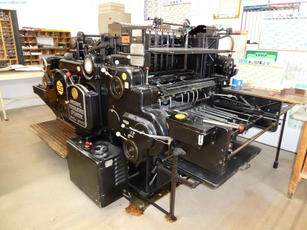 Used Heidelberg Original Heidelberg Zylinder Letterpress printing machine for Sale (Auction Premium) | NetBid Slovenija