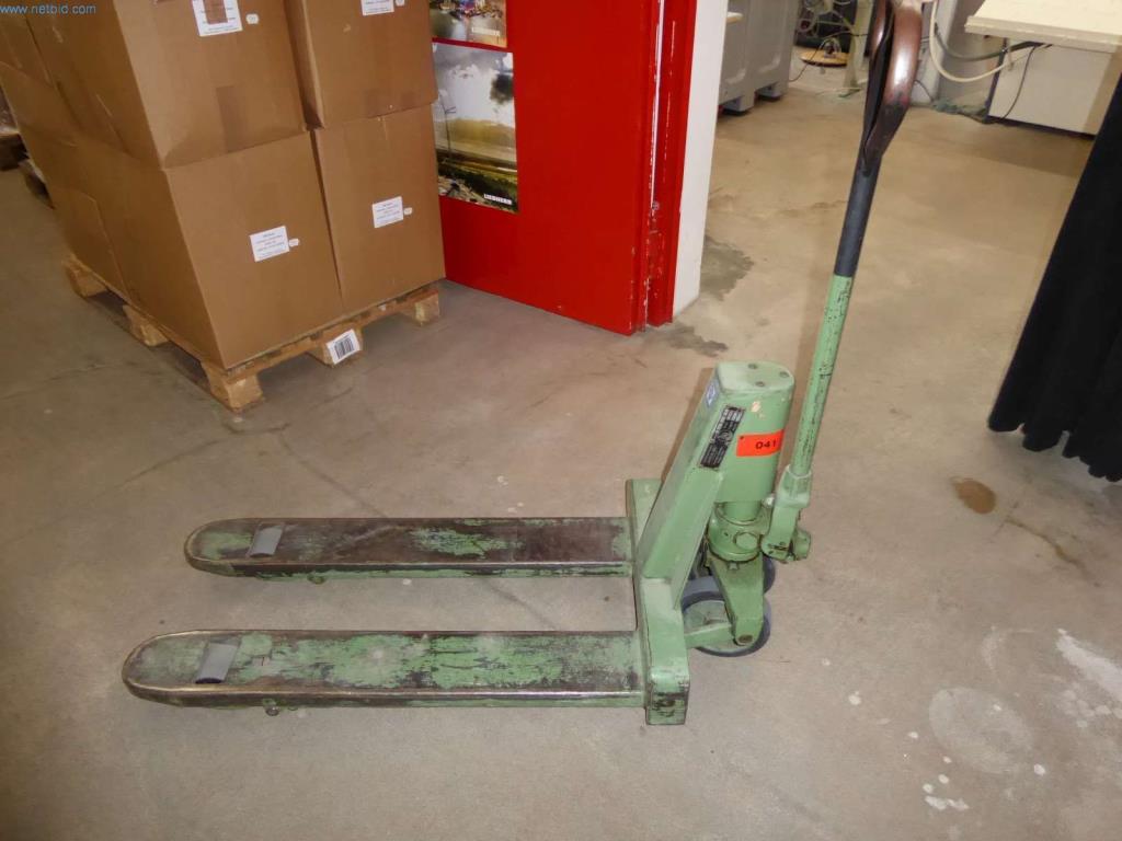 Used Wagner Schildkröte HP12 Pallet truck for Sale (Auction Premium) | NetBid Slovenija