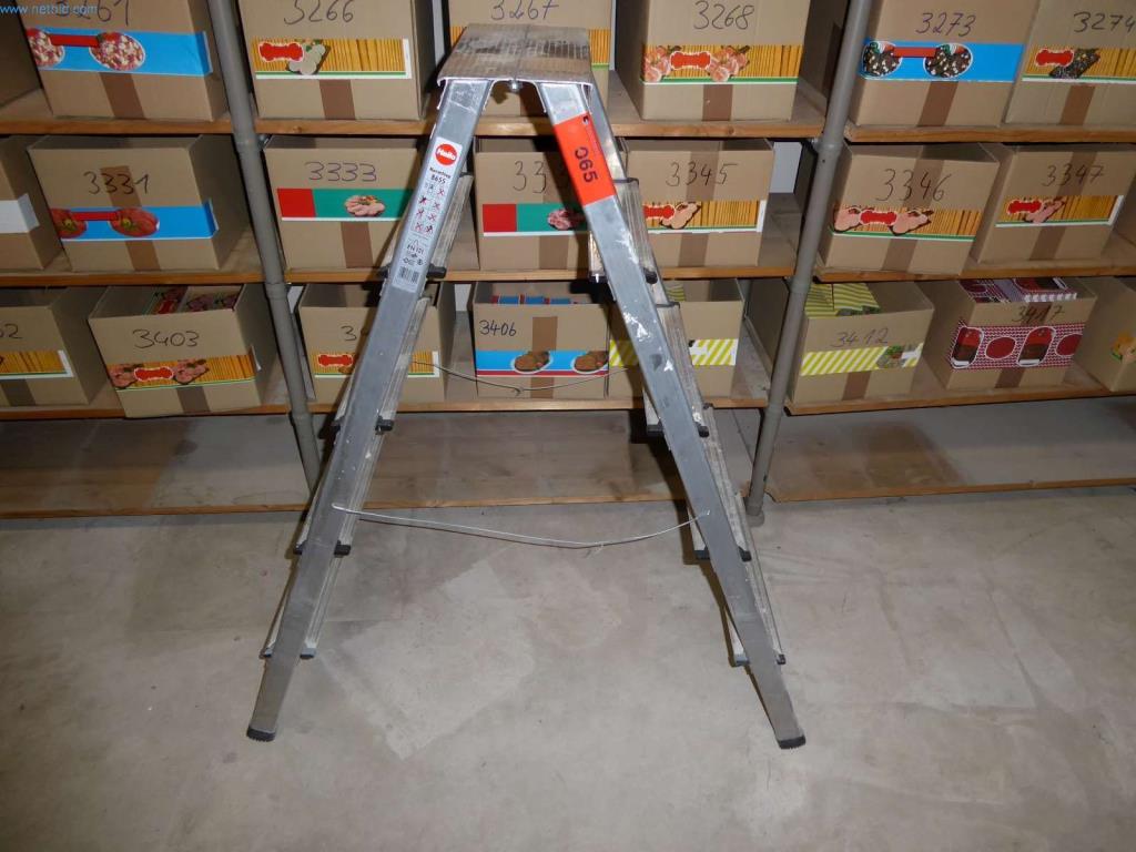 Used Hailo Normstep 8655 Aluminum folding ladder for Sale (Auction Premium) | NetBid Slovenija