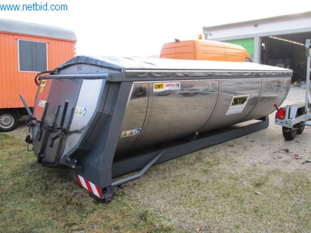 Used CMT Cargo Modul Trading ASF09 Abroller Thermo asphalt trough for Sale (Auction Premium) | NetBid Industrial Auctions