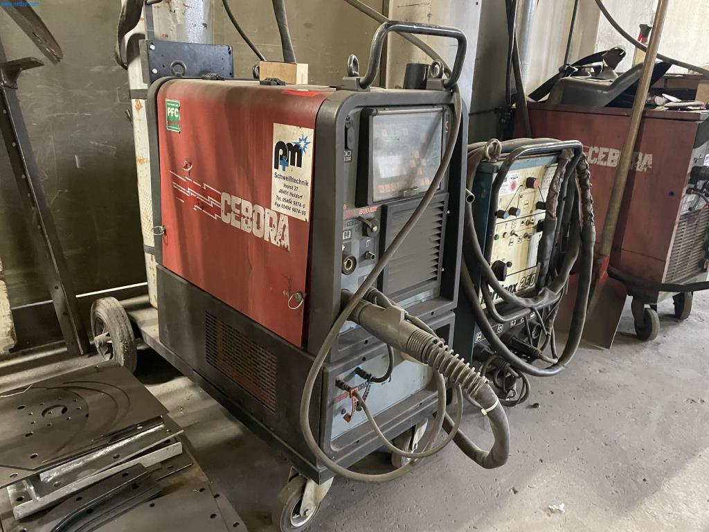 Used Cebora Sound MIG 3840/T Speed Star Gas-shielded arc welder for Sale (Trading Premium) | NetBid Industrial Auctions
