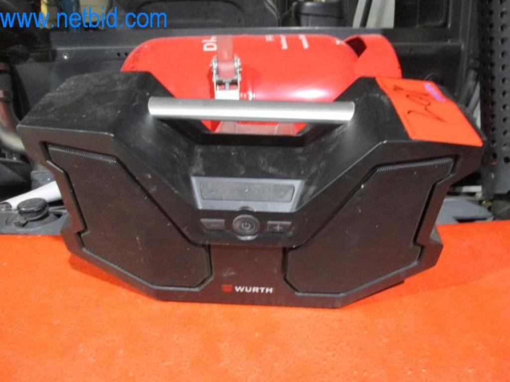 Used Würth BTS 18-40 Construction site radio for Sale (Auction Premium) | NetBid Industrial Auctions