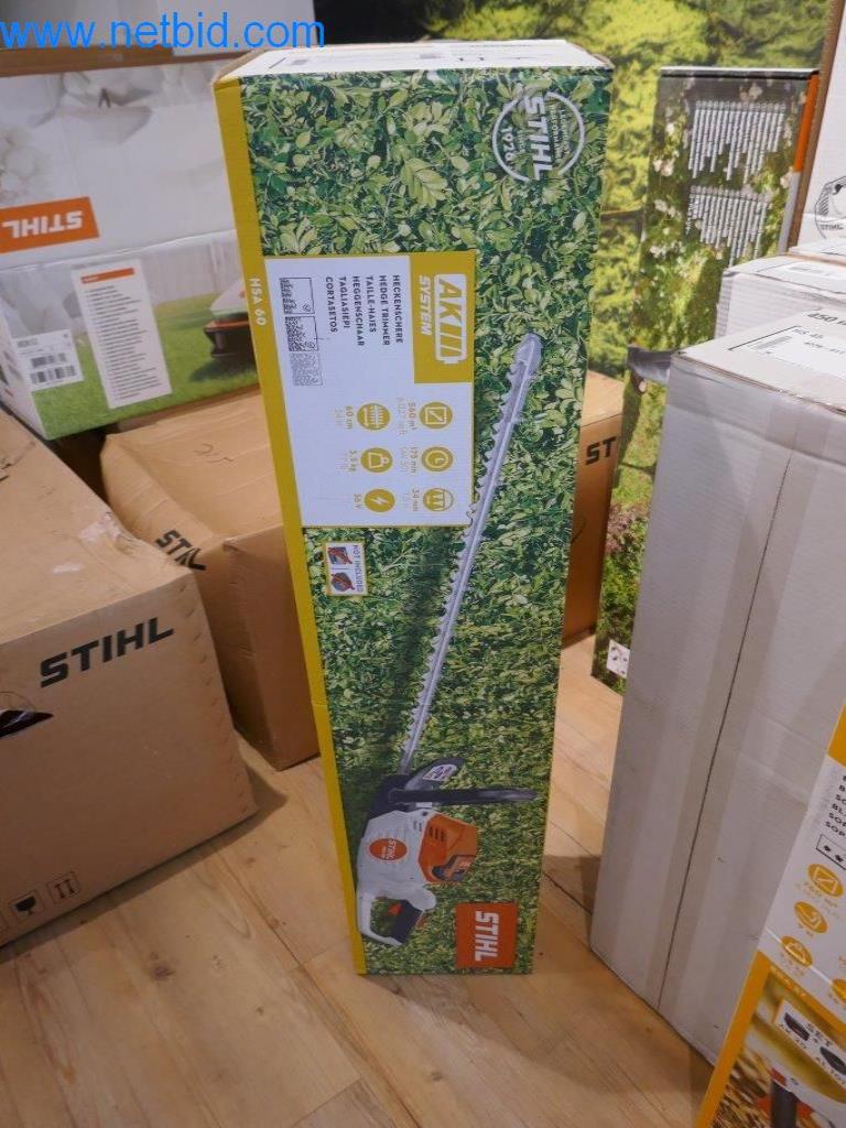 Used Stihl HSA 60.1 Cordless hedge trimmer for Sale (Trading Premium) | NetBid Industrial Auctions