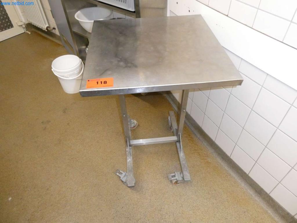 Roestvrijstalen roltafel gebruikt kopen (Auction Premium) | NetBid industriële Veilingen