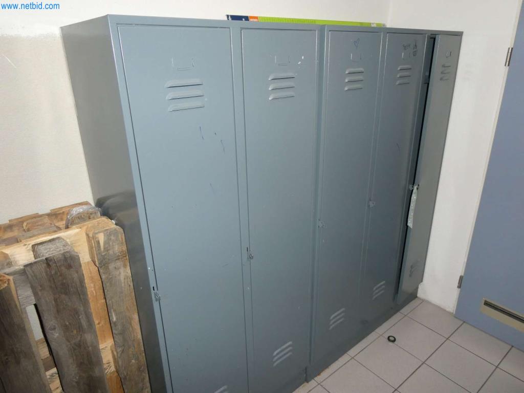 Used 10 Sheet steel lockers for Sale (Auction Premium) | NetBid Industrial Auctions