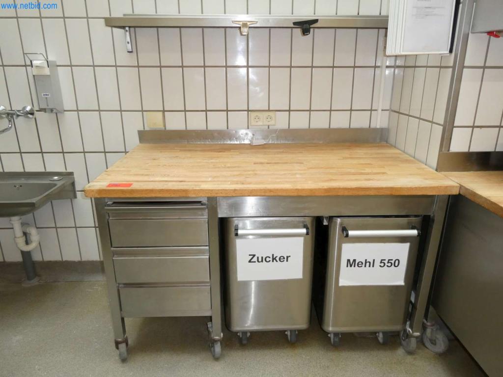 Used Stainless steel worktable for Sale (Auction Premium) | NetBid Industrial Auctions