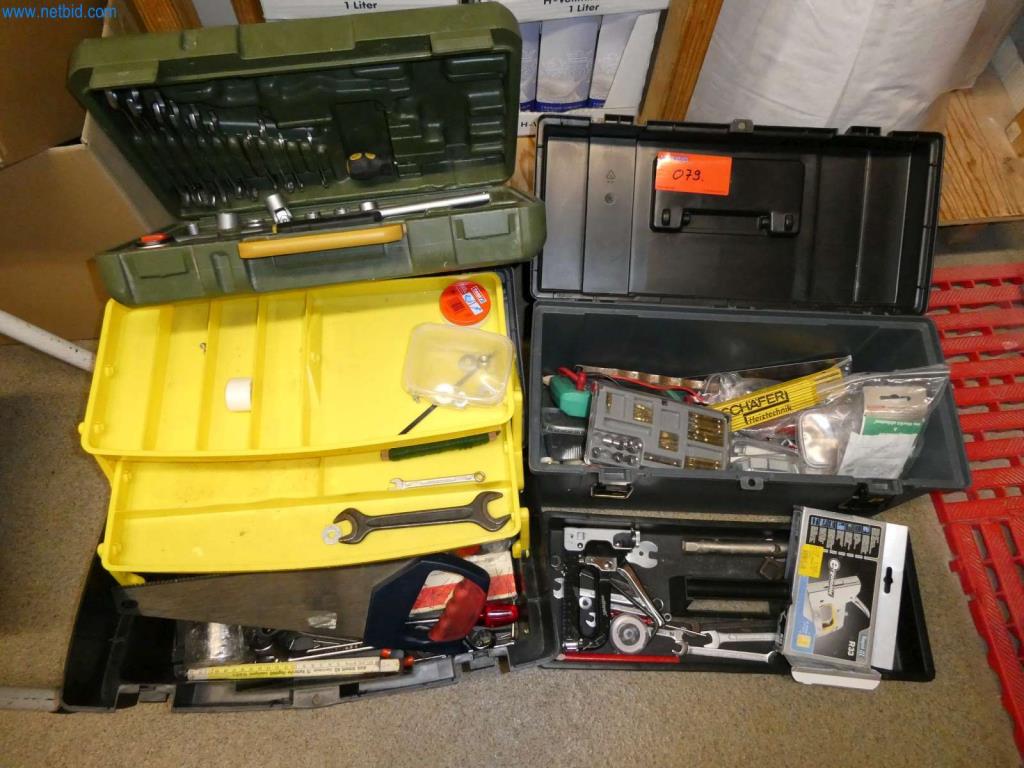 Used 3 Plastic tool case for Sale (Auction Premium) | NetBid Industrial Auctions