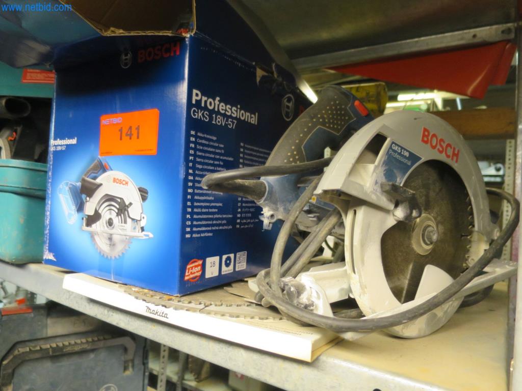 Bosch GKS18V57 Handcirkelzaag gebruikt kopen (Auction Premium) | NetBid industriële Veilingen