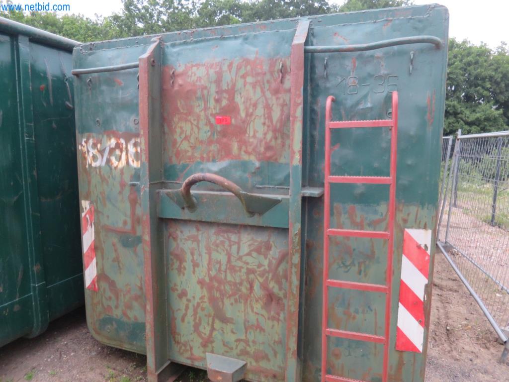 Used Roll-off container (18/36) for Sale (Auction Premium) | NetBid Industrial Auctions