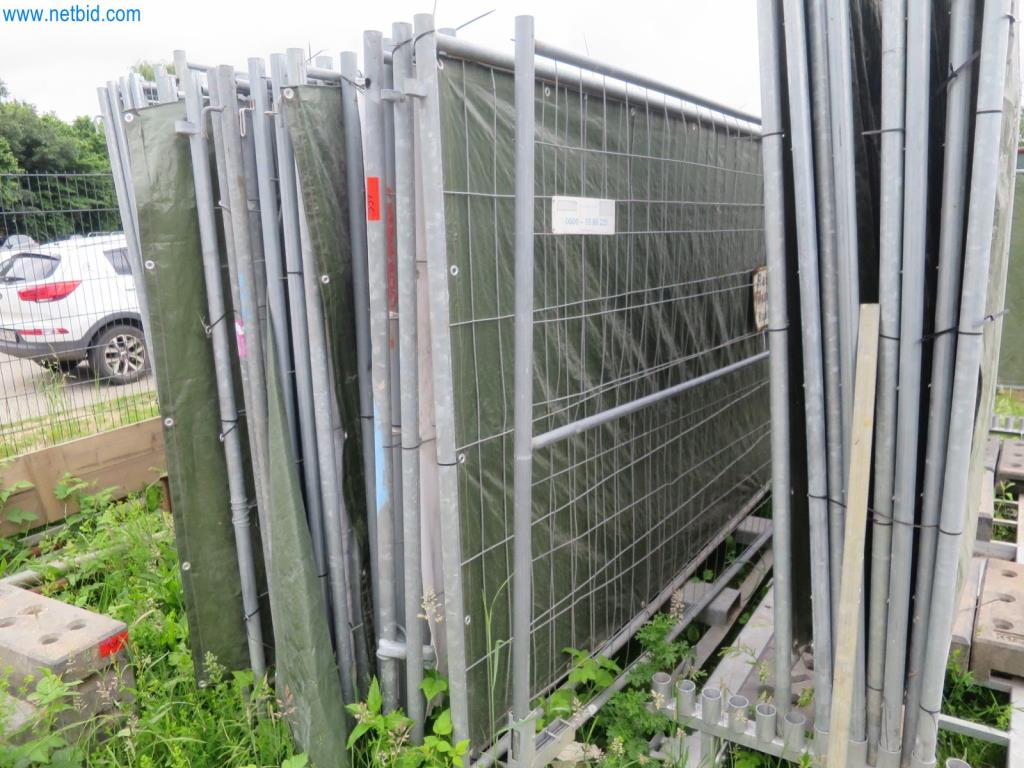 Construction fence panels