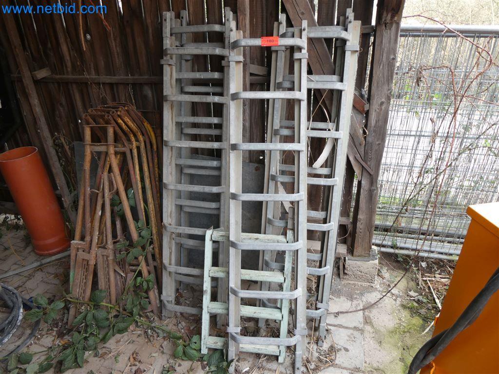 Used 6 Roof ladder elements for Sale (Auction Premium) | NetBid Industrial Auctions