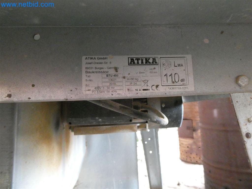 Used Atika BTU 450 Construction table saw for Sale (Auction Premium) | NetBid Industrial Auctions