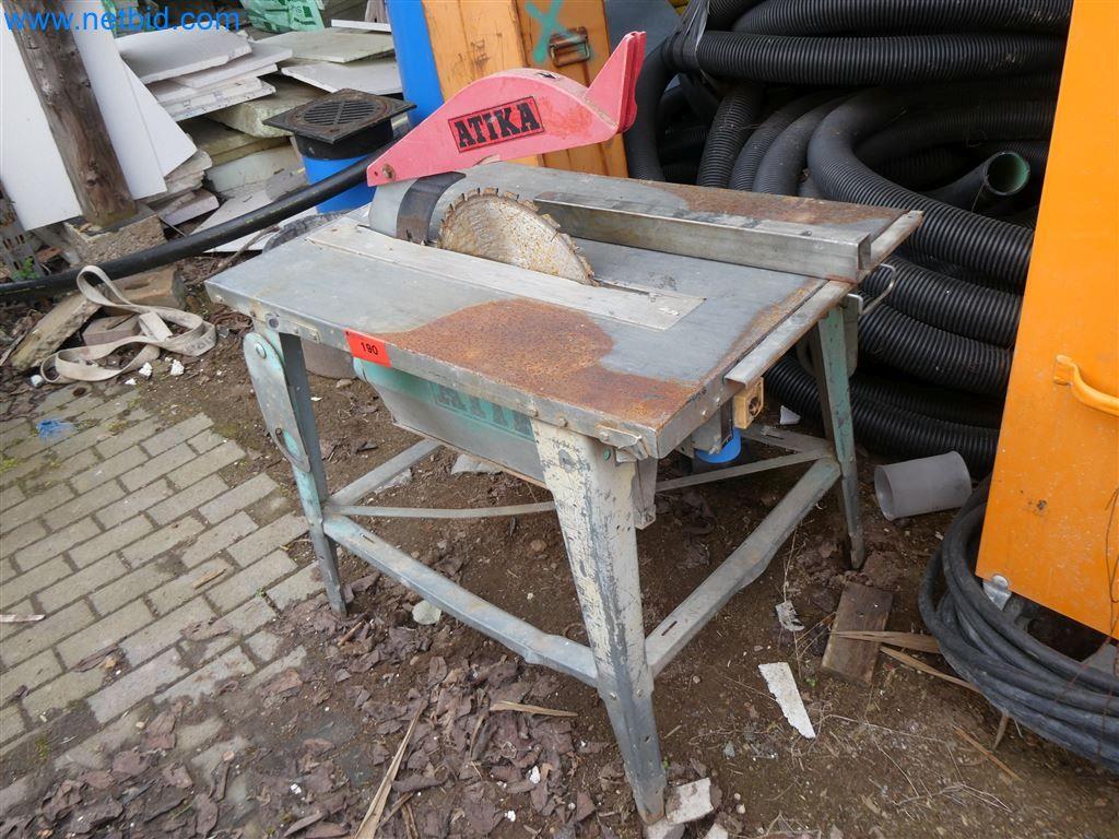 Used Atika ATU 450 Construction table saw for Sale (Auction Premium) | NetBid Industrial Auctions