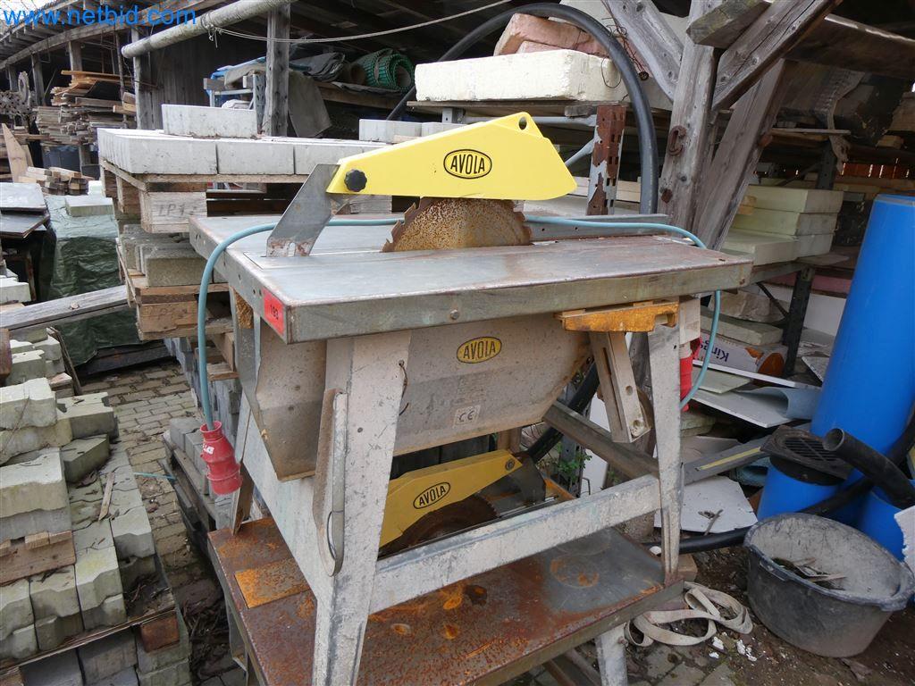 Used Avola ZB 400-5 Construction table saw for Sale (Auction Premium) | NetBid Industrial Auctions