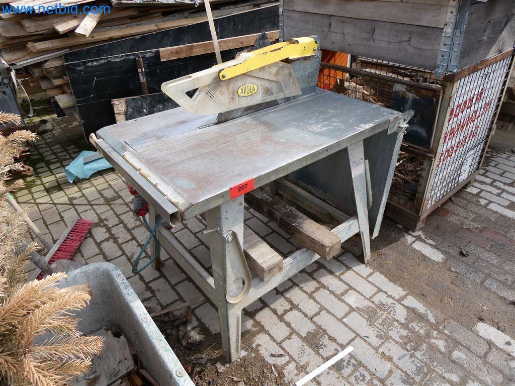 Used Avola IC 450-10 Construction table saw for Sale (Auction Premium) | NetBid Industrial Auctions
