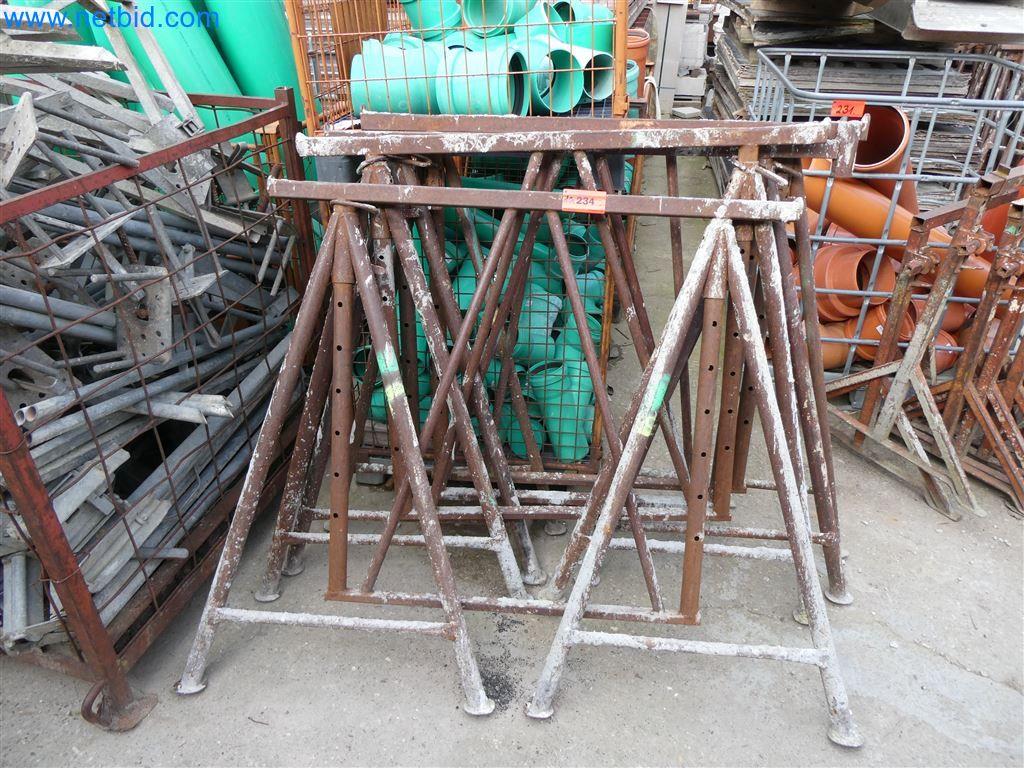 Used 10 Masonry scaffolding trestles for Sale (Auction Premium) | NetBid Industrial Auctions