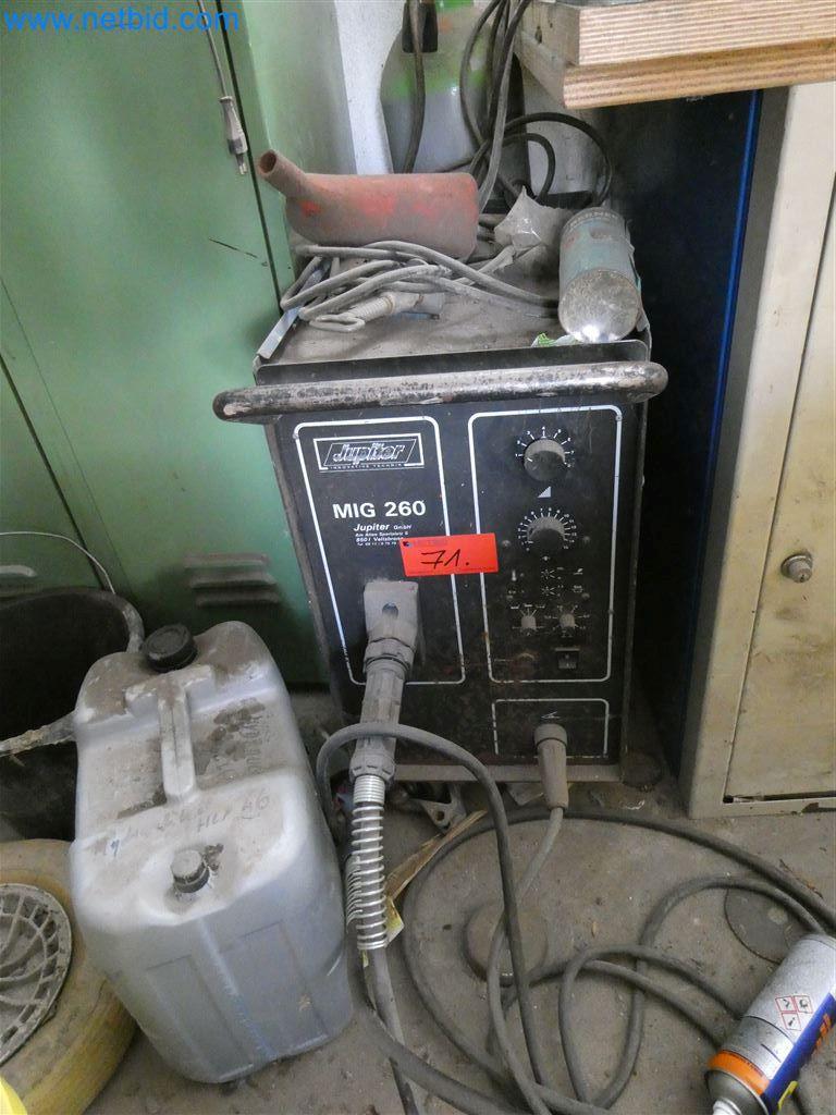 Used Jupiter MIG 260 CEE 16A Gas-shielded welder for Sale (Auction Premium) | NetBid Industrial Auctions
