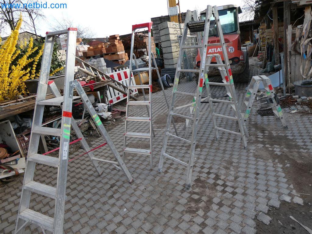 Used Würth Aluminum stepladder for Sale (Auction Premium) | NetBid Industrial Auctions