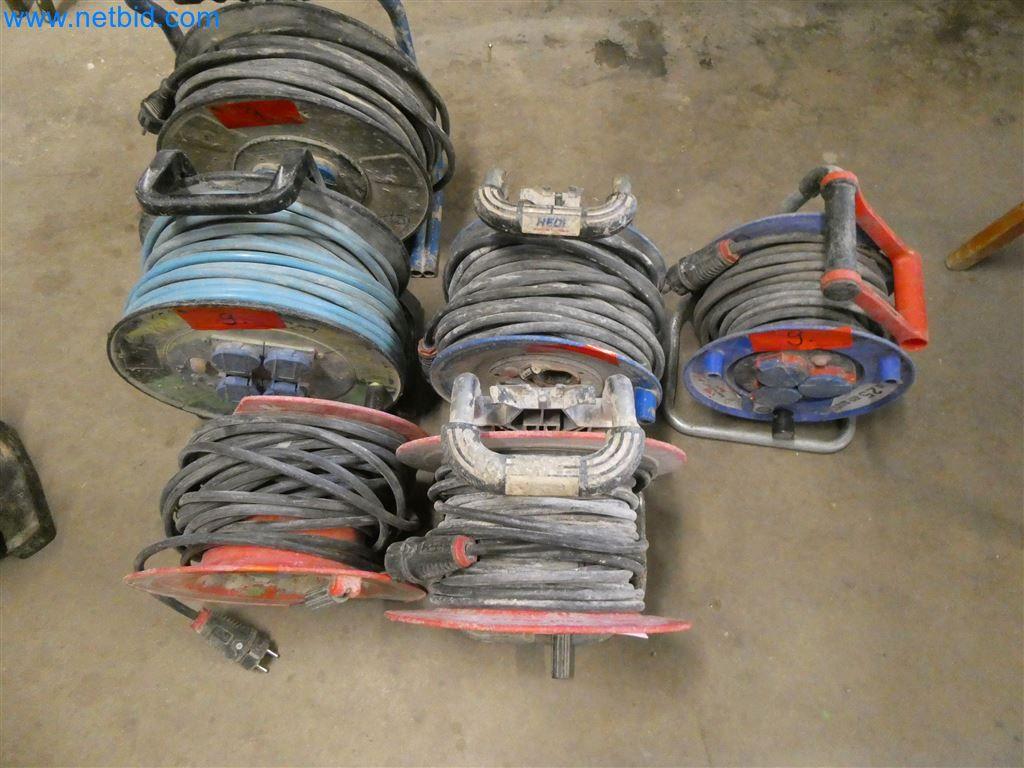 Used 6 Plastic cable reels for Sale (Auction Premium) | NetBid Industrial Auctions