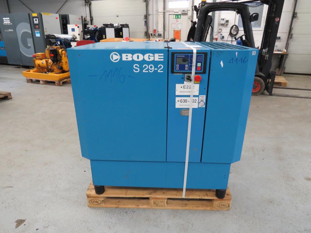 Used Boge S 29-2 Compressor for Sale (Auction Premium) | NetBid Industrial Auctions